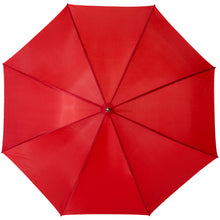 Load image into Gallery viewer, Karl 30" golf umbrella with wooden handle — Red (front)