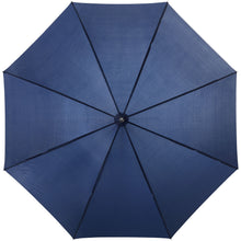 Load image into Gallery viewer, Lisa 23" auto open umbrella with wooden handle — Navy (front)