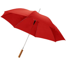 Load image into Gallery viewer, Lisa 23" auto open umbrella with wooden handle — Red