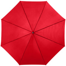 Load image into Gallery viewer, Lisa 23" auto open umbrella with wooden handle — Red (front)