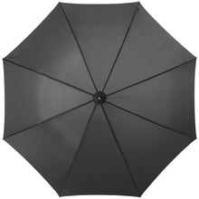 Load image into Gallery viewer, Lisa 23" auto open umbrella with wooden handle — Black (front)