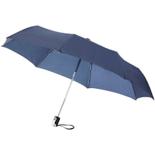 Load image into Gallery viewer, Alex 21.5" foldable auto open/close umbrella — Navy