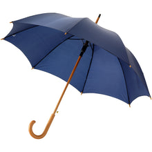 Load image into Gallery viewer, Kyle 23" auto open umbrella wooden shaft and handle — Navy