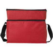Load image into Gallery viewer, Oslo 2-zippered compartments cooler bag 13L — Red (front)