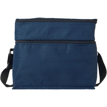 Load image into Gallery viewer, Oslo 2-zippered compartments cooler bag 13L — Navy (front)