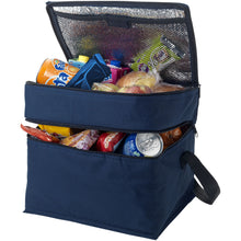 Load image into Gallery viewer, Oslo 2-zippered compartments cooler bag 13L — Navy