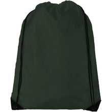 Load image into Gallery viewer, Oriole premium drawstring bag 5L — Forest green (front)