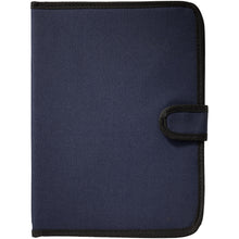 Load image into Gallery viewer, University A4 portfolio — Navy (front)