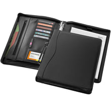 Load image into Gallery viewer, Ebony A4 briefcase portfolio — Black