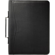 Load image into Gallery viewer, Ebony A4 briefcase portfolio — Black (front)