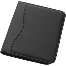 Load image into Gallery viewer, Ebony A5 portfolio — Black (detail)