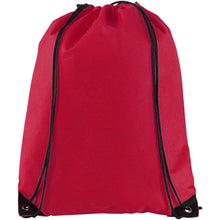 Load image into Gallery viewer, Evergreen non-woven drawstring bag 5L — Red (front)