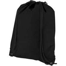 Load image into Gallery viewer, Evergreen non-woven drawstring bag 5L — Black