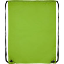 Load image into Gallery viewer, Oriole premium drawstring bag 5L — Lime (back)