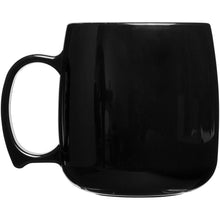 Load image into Gallery viewer, Classic 300 ml plastic mug — Black (back)