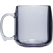 Load image into Gallery viewer, Classic 300 ml plastic mug — Transparent clear (back)