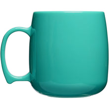 Load image into Gallery viewer, Classic 300 ml plastic mug — Aqua (back)