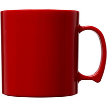 Load image into Gallery viewer, Standard 300 ml plastic mug — Red (front)
