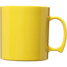 Load image into Gallery viewer, Standard 300 ml plastic mug — Yellow (front)