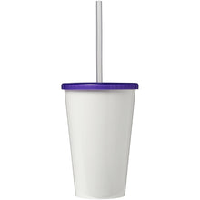 Load image into Gallery viewer, Brite-Americano® 350 ml double-walled stadium cup — Purple (front)