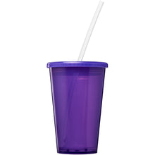 Load image into Gallery viewer, Stadium 350 ml double-walled cup — Purple (front)
