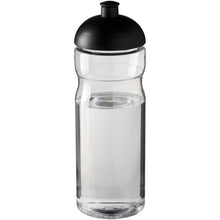 Load image into Gallery viewer, H2O Active® Base 650 ml dome lid sport bottle — Transparent / Black