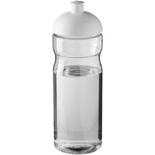 Load image into Gallery viewer, H2O Active® Base 650 ml dome lid sport bottle — Transparent / White
