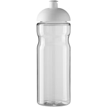 Load image into Gallery viewer, H2O Active® Base 650 ml dome lid sport bottle — Transparent / White (front)