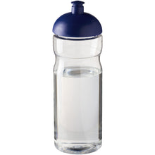 Load image into Gallery viewer, H2O Active® Base 650 ml dome lid sport bottle — Transparent / Blue