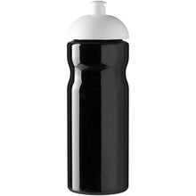 Load image into Gallery viewer, H2O Active® Base 650 ml dome lid sport bottle — Black / White (front)