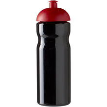 Load image into Gallery viewer, H2O Active® Base 650 ml dome lid sport bottle — Black / Red (front)