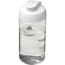 Load image into Gallery viewer, H2O Active® Bop 500 ml flip lid sport bottle — Transparent / White