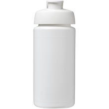 Load image into Gallery viewer, Baseline® Plus grip 500 ml flip lid sport bottle — White (front)