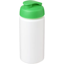 Load image into Gallery viewer, Baseline® Plus grip 500 ml flip lid sport bottle — White / Green