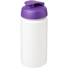 Load image into Gallery viewer, Baseline® Plus grip 500 ml flip lid sport bottle — White / Purple