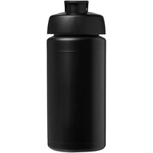 Load image into Gallery viewer, Baseline® Plus grip 500 ml flip lid sport bottle — Black (front)
