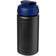 Load image into Gallery viewer, Baseline® Plus grip 500 ml flip lid sport bottle — Black / Blue