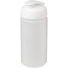 Load image into Gallery viewer, Baseline® Plus grip 500 ml flip lid sport bottle — Transparent / White
