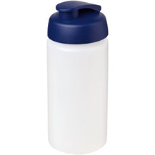 Load image into Gallery viewer, Baseline® Plus grip 500 ml flip lid sport bottle — Transparent / Blue