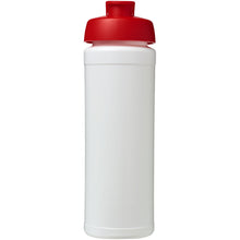 Load image into Gallery viewer, Baseline® Plus grip 750 ml flip lid sport bottle — White / Red (front)