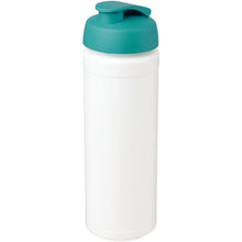 Load image into Gallery viewer, Baseline® Plus grip 750 ml flip lid sport bottle — White / Aqua