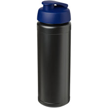 Load image into Gallery viewer, Baseline® Plus grip 750 ml flip lid sport bottle — Black / Blue