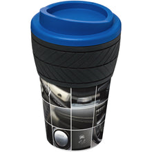 Load image into Gallery viewer, Brite-Americano® tyre 350 ml insulated tumbler — Mid Blue