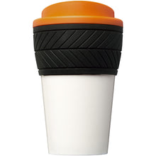Load image into Gallery viewer, Brite-Americano® tyre 350 ml insulated tumbler — Orange (front)