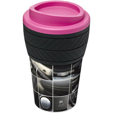 Load image into Gallery viewer, Brite-Americano® tyre 350 ml insulated tumbler — Magenta