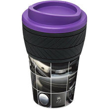 Load image into Gallery viewer, Brite-Americano® tyre 350 ml insulated tumbler — Purple