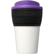 Load image into Gallery viewer, Brite-Americano® tyre 350 ml insulated tumbler — Purple (front)