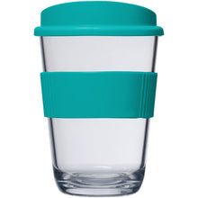 Load image into Gallery viewer, Americano® Cortado 300 ml tumbler with grip — Aqua (front)