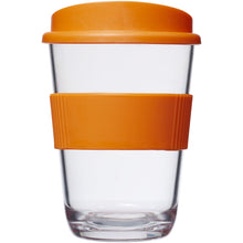 Load image into Gallery viewer, Americano® Cortado 300 ml tumbler with grip — Orange (front)