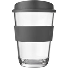 Load image into Gallery viewer, Americano® Cortado 300 ml tumbler with grip — Grey (front)